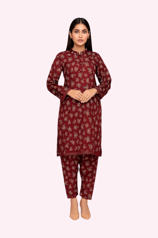 2 PC | Cotton | Digital Print | Unstitched Suit