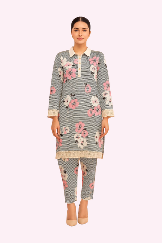 2 PC | Cotton | Digital Print | Unstitched Suit