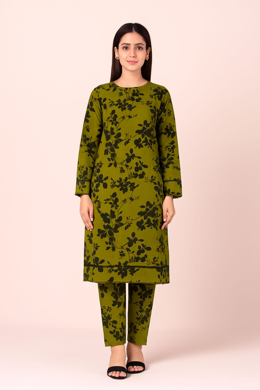2 PC | Cotton | Digital Print | Unstitched Suit