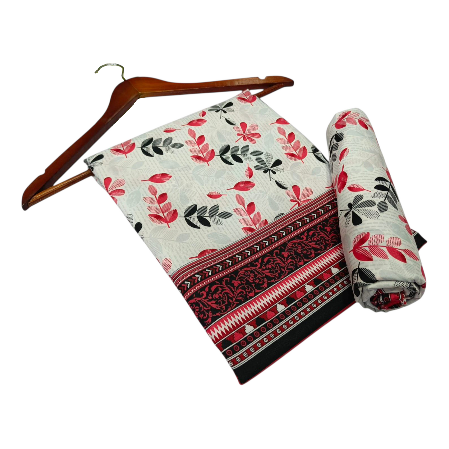 2 PC | Cotton | Digital Print | Unstitched Suit