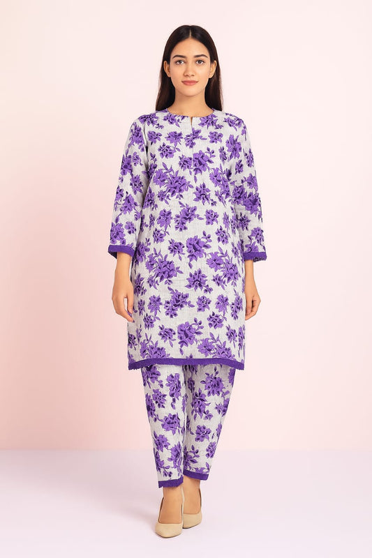 2 PC | Cotton | Digital Print | Unstitched Suit