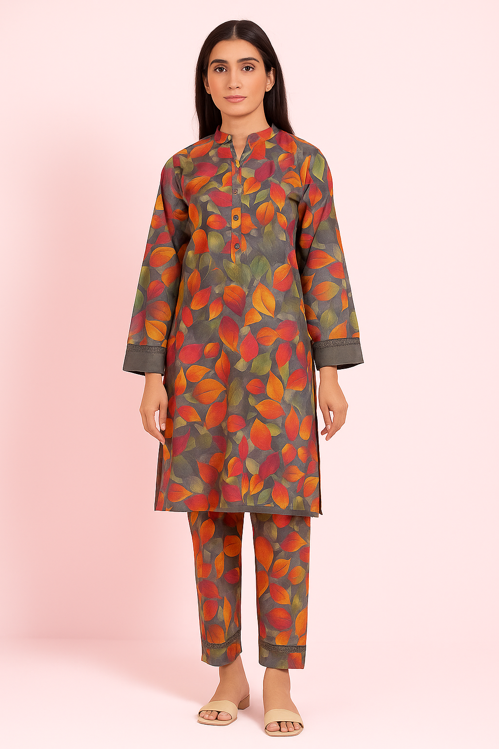 2 PC | Cotton | Digital Print | Unstitched Suit