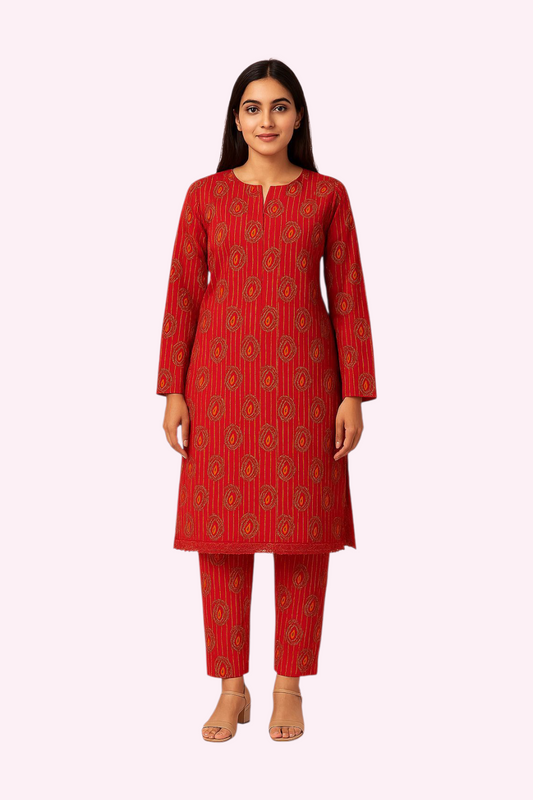 2 PC | Cotton | Digital Print | Unstitched Suit