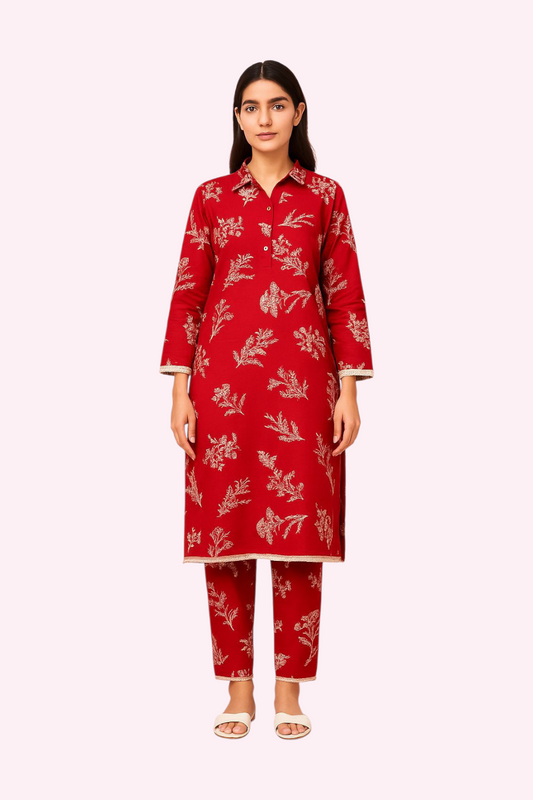 2 PC | Cotton | Digital Print | Unstitched Suit