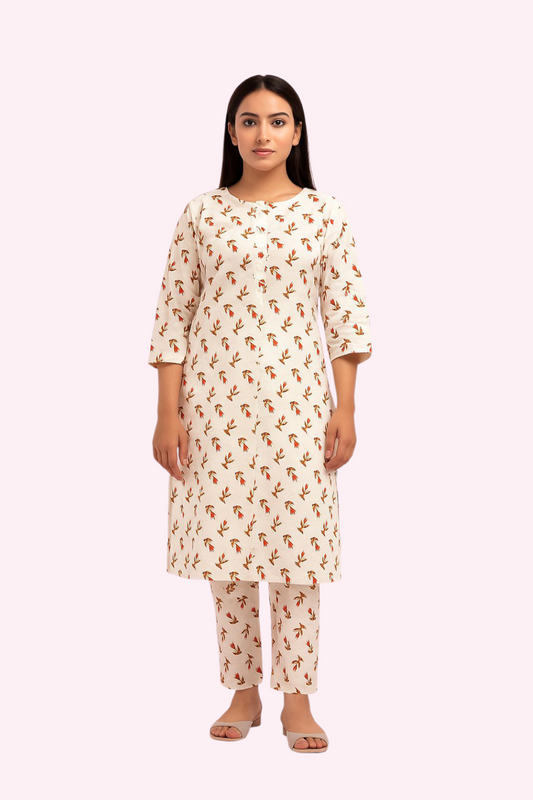 2 PC | Cotton | Digital Print | Unstitched Suit