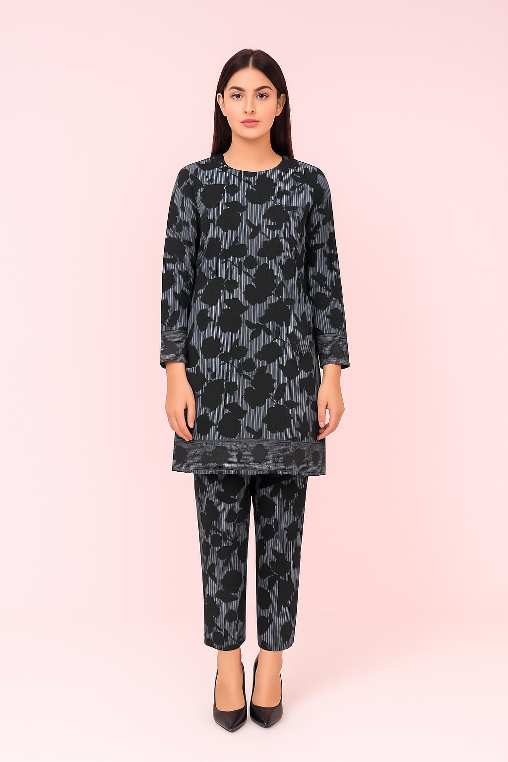 2 PC | Cotton | Digital Print | Unstitched Suit