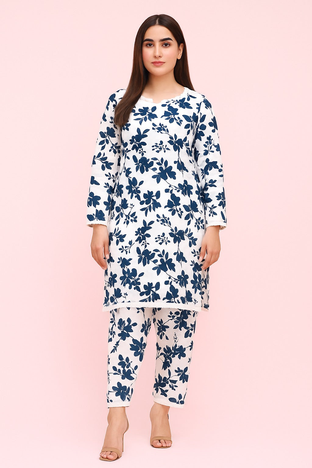 2 PC | Cotton | Digital Print | Unstitched Suit