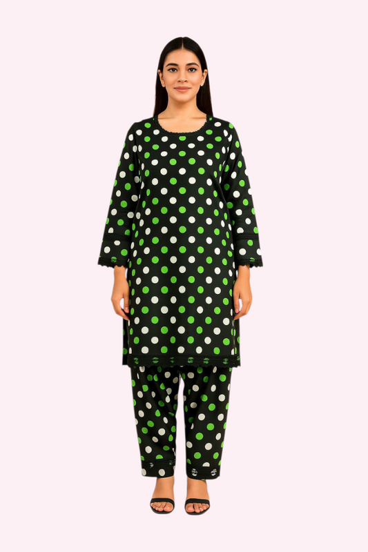 2 PC | Cotton | Digital Print | Unstitched Suit