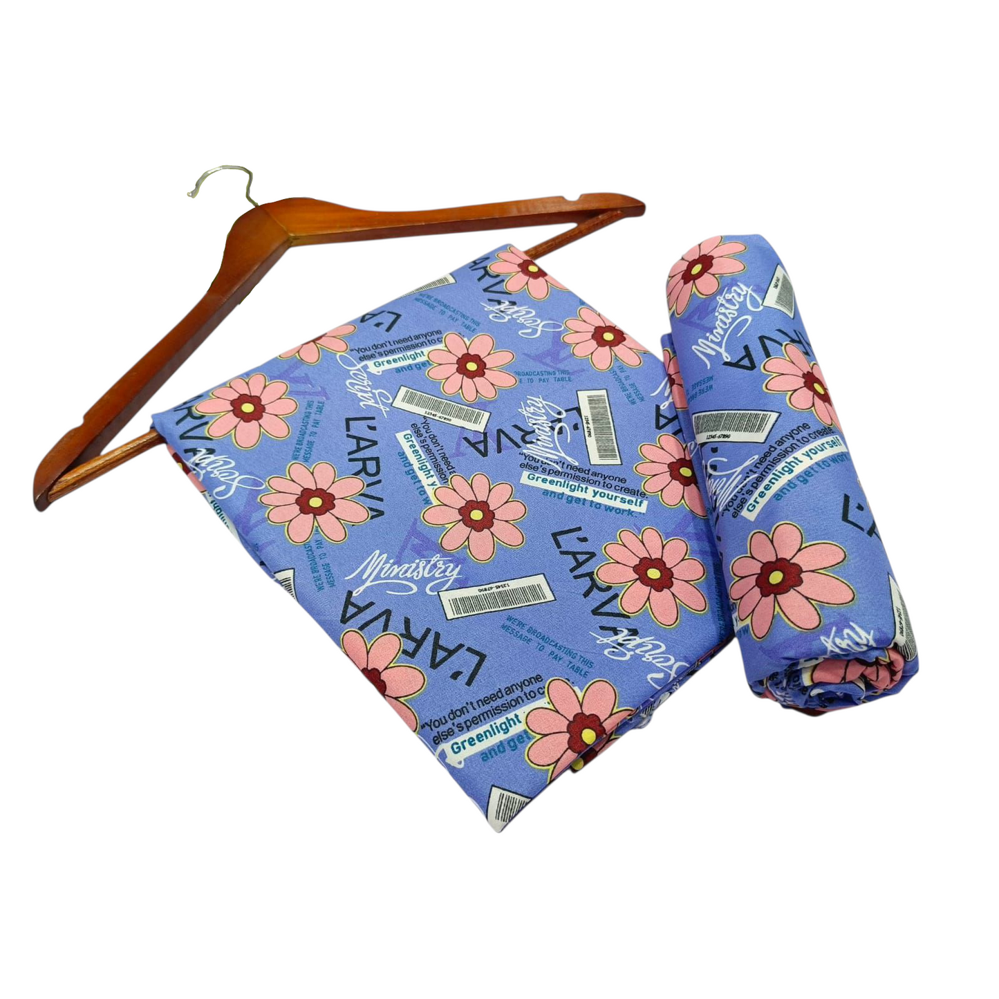2 PC | Cotton | Digital Print | Unstitched Suit