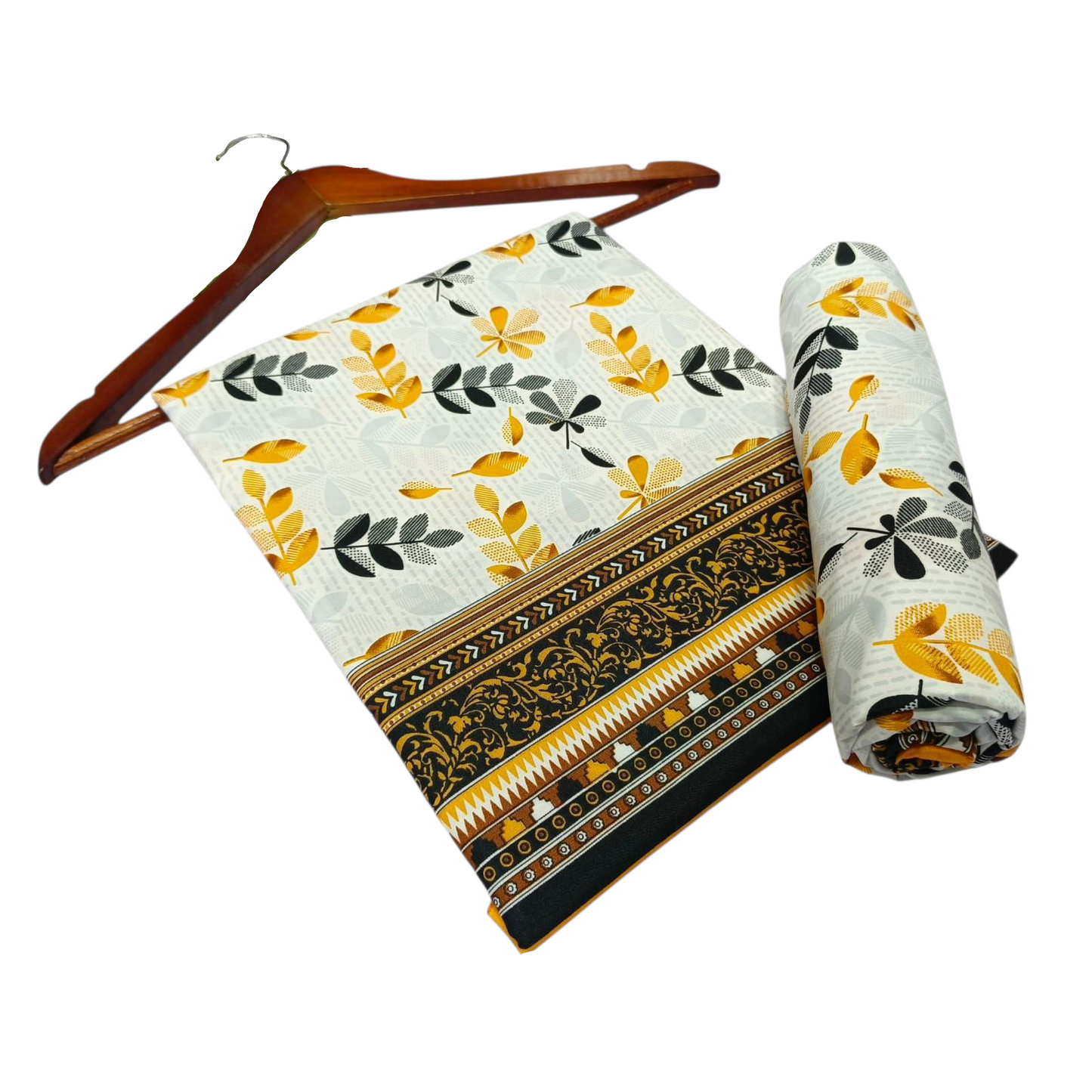 2 PC | Cotton | Digital Print | Unstitched Suit