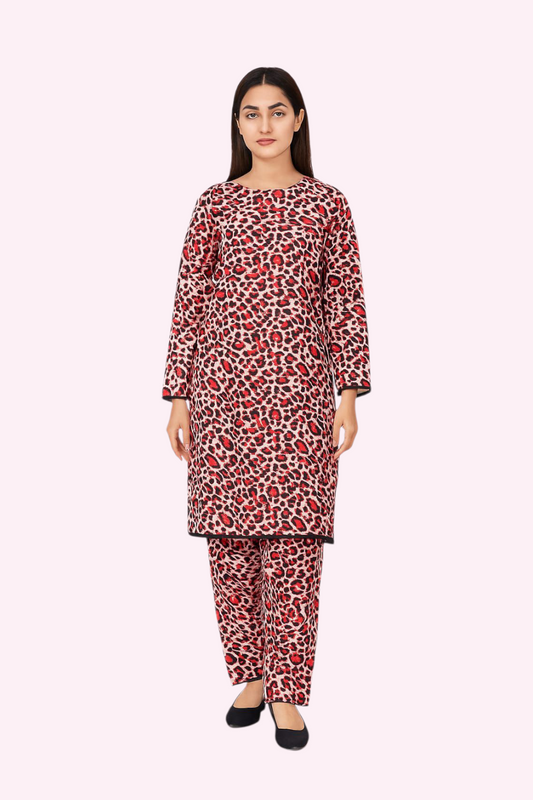 2 PC | Cotton | Digital Print | Unstitched Suit