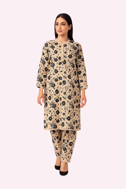 2 PC | Cotton | Digital Print | Unstitched Suit