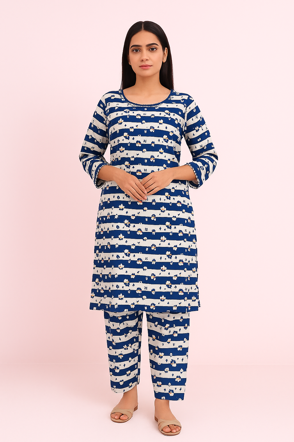 2 PC | Cotton | Digital Print | Unstitched Suit