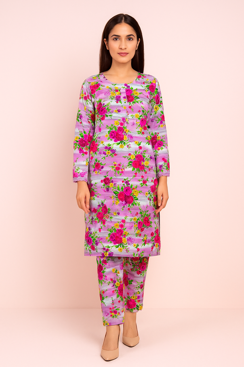 2 PC | Cotton | Digital Print | Unstitched Suit