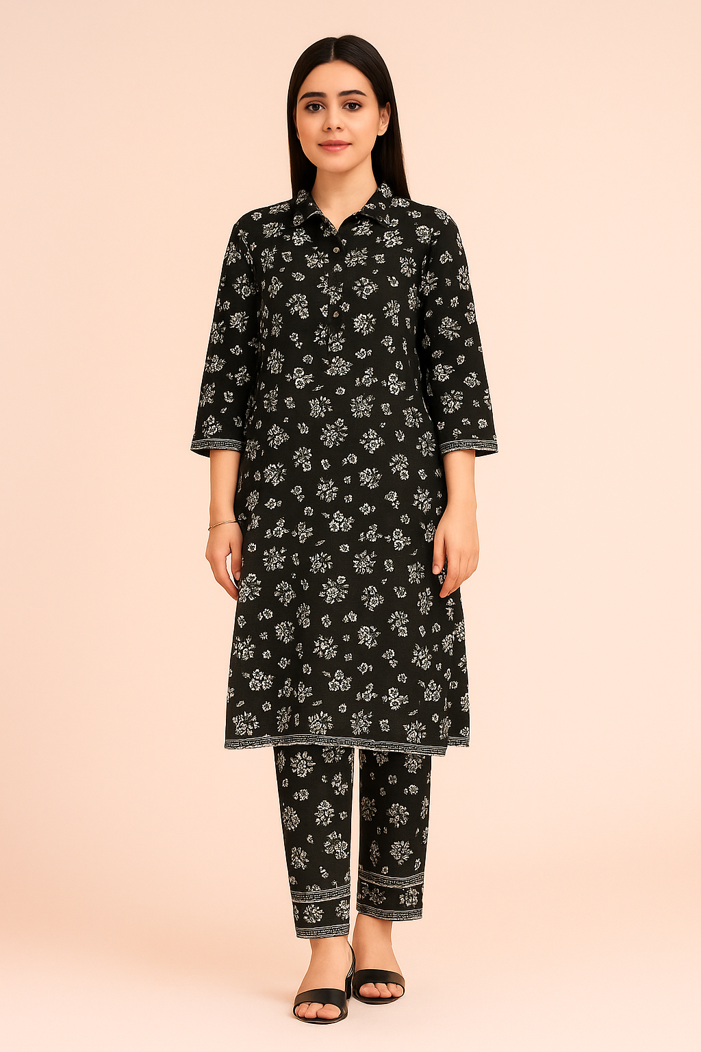 2 PC | Cotton | Digital Print | Unstitched Suit