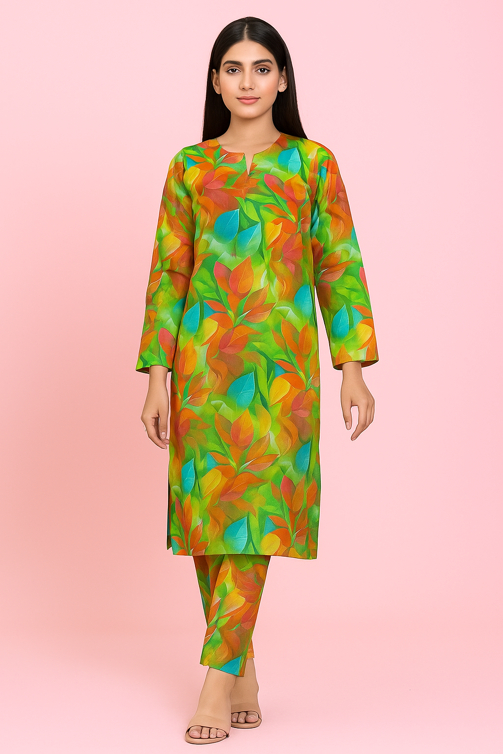 2 PC | Cotton | Digital Print | Unstitched Suit