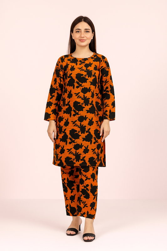 2 PC | Cotton | Digital Print | Unstitched Suit